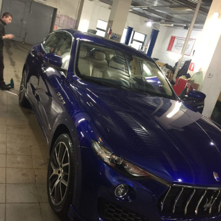 Тонирование автомобиля Maserati